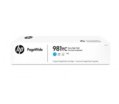 Картридж HP 981YС Cyan Extra High Yield (L0R17YC)